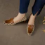 Sizing (W) Luiza Barcelos Stiletto 'Retro Pata de Gallo Marrón' X901945