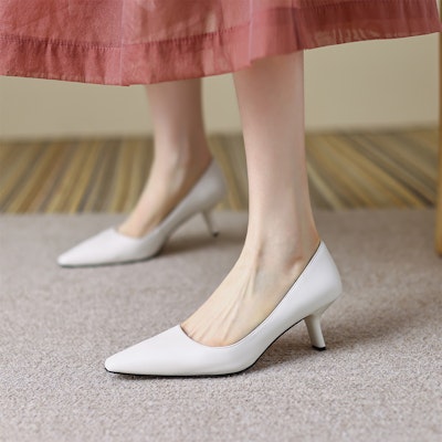 (W) Luiza Barcelos Tacones Altos Stiletto 5cm 'Punta Fina Confort Simplificado' X901461 8