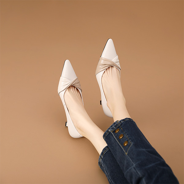 Shop (W) Luiza Barcelos Kasut Tumit Tinggi 'Beige' XWP1SK0188