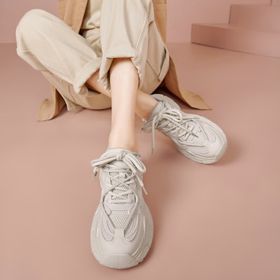 (W) Luiza Barcelos 厚底低帮鞋 '米白色' X902083 Order (W) Luiza Barcelos 厚底低帮鞋 '米白色' X902083