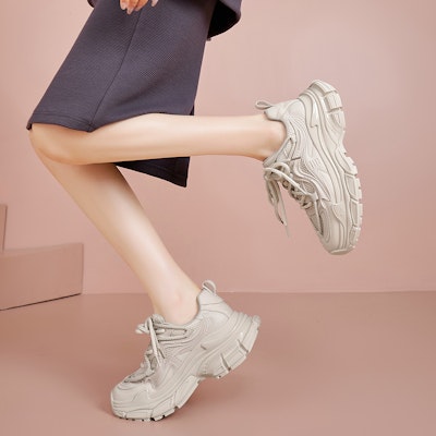 (W) Luiza Barcelos 厚底低帮鞋 '米白色' X902083 Purchase (W) Luiza Barcelos 厚底低帮鞋 '米白色' X902083