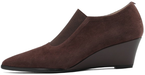 (W) Luiza Barcelos Tumit Tinggi Baldu Hujung Runcing 'Taupe Wedge' X901898 Buy (W) Luiza Barcelos Tumit Tinggi Baldu Hujung Runcing 'Taupe Wedge' X901898