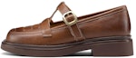 Buy (Women) Luiza Barcelos Woven Round Toe Buckle Chunky Heel 'Brown Casual' X901038