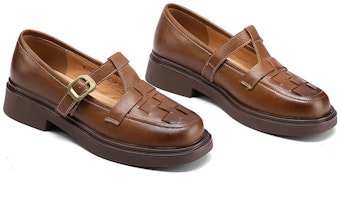 (W) Luiza Barcelos Kasut Tumit Tebal Pusing Jiwa Bulat 'Perang Santai' X901038 Purchase (W) Luiza Barcelos Kasut Tumit Tebal Pusing Jiwa Bulat 'Perang Santai' X901038