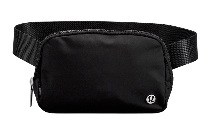 (Women) Lululemon 1L Everywhere Nylon Zipper Waist Bag Women’s Black. LU9AX2S-BLK