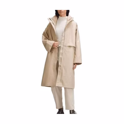 (Women) Lululemon 3-in-1 Insulated Rain Coat Long Hooded Jacket LW4CCVS