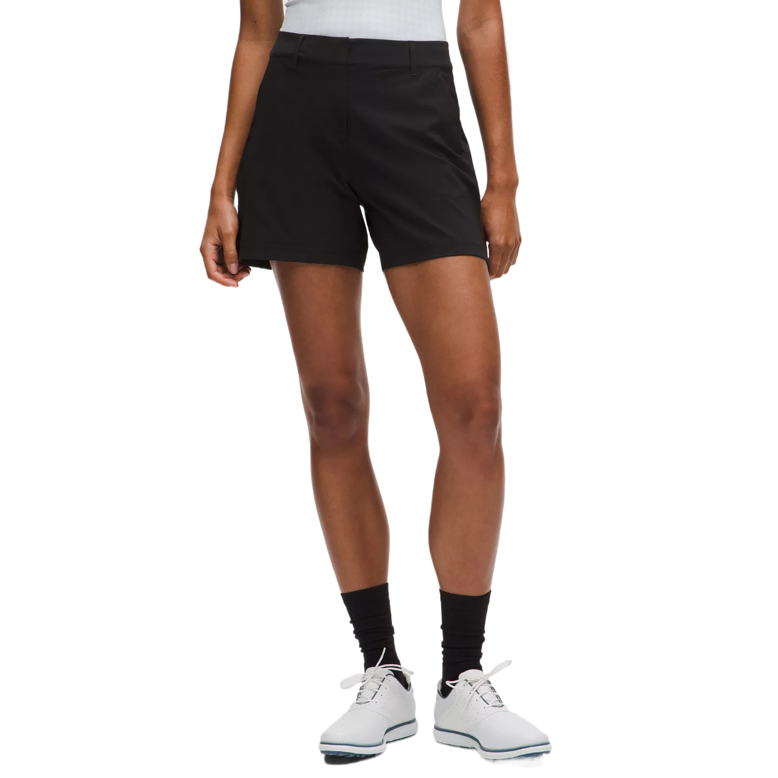 (Women) Lululemon 5" High-Waist Golf Shorts - Waterproof, Stylish & Comfortable LW7DPAS