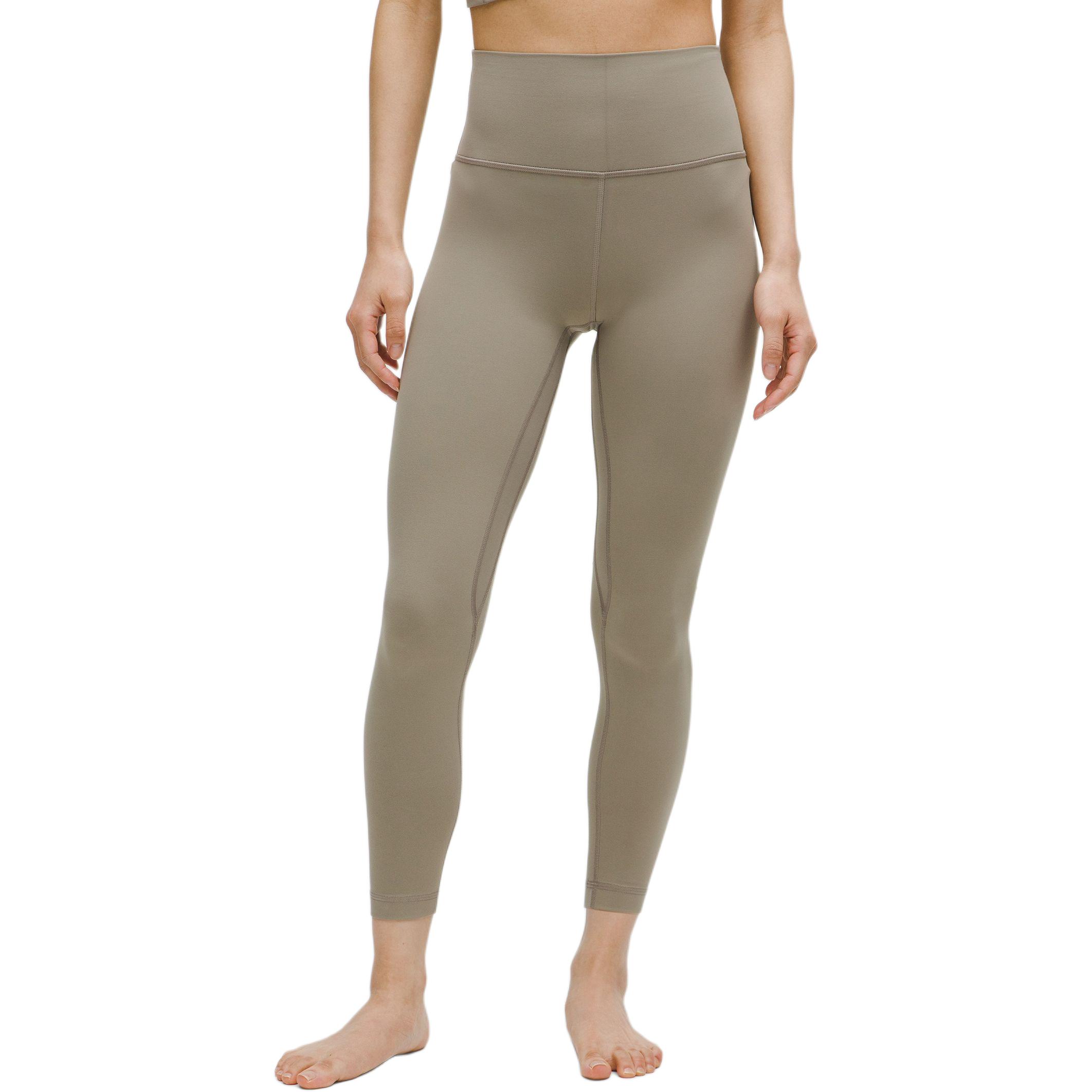 (Women) Lululemon 7/8 High-Waisted Yoga Pants 24" - Nulu™ Fabric LW5CWMA