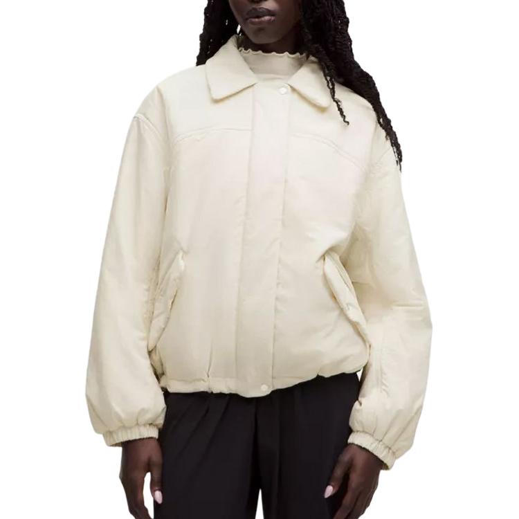 Purchase (W) Chaqueta Lululemon Moda Casual Cómoda de Ajuste Suelto. LW4CJ9S