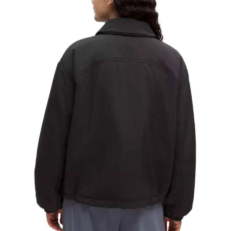 Cheap (W) Chaqueta Lululemon Moda Casual Cómoda de Ajuste Suelto. LW4CJ9S