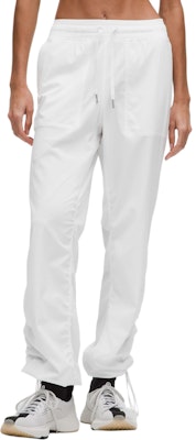 (Women) Lululemon Casual Mid-Rise Drawstring Pants Light Ivory. LW5GSQS 1