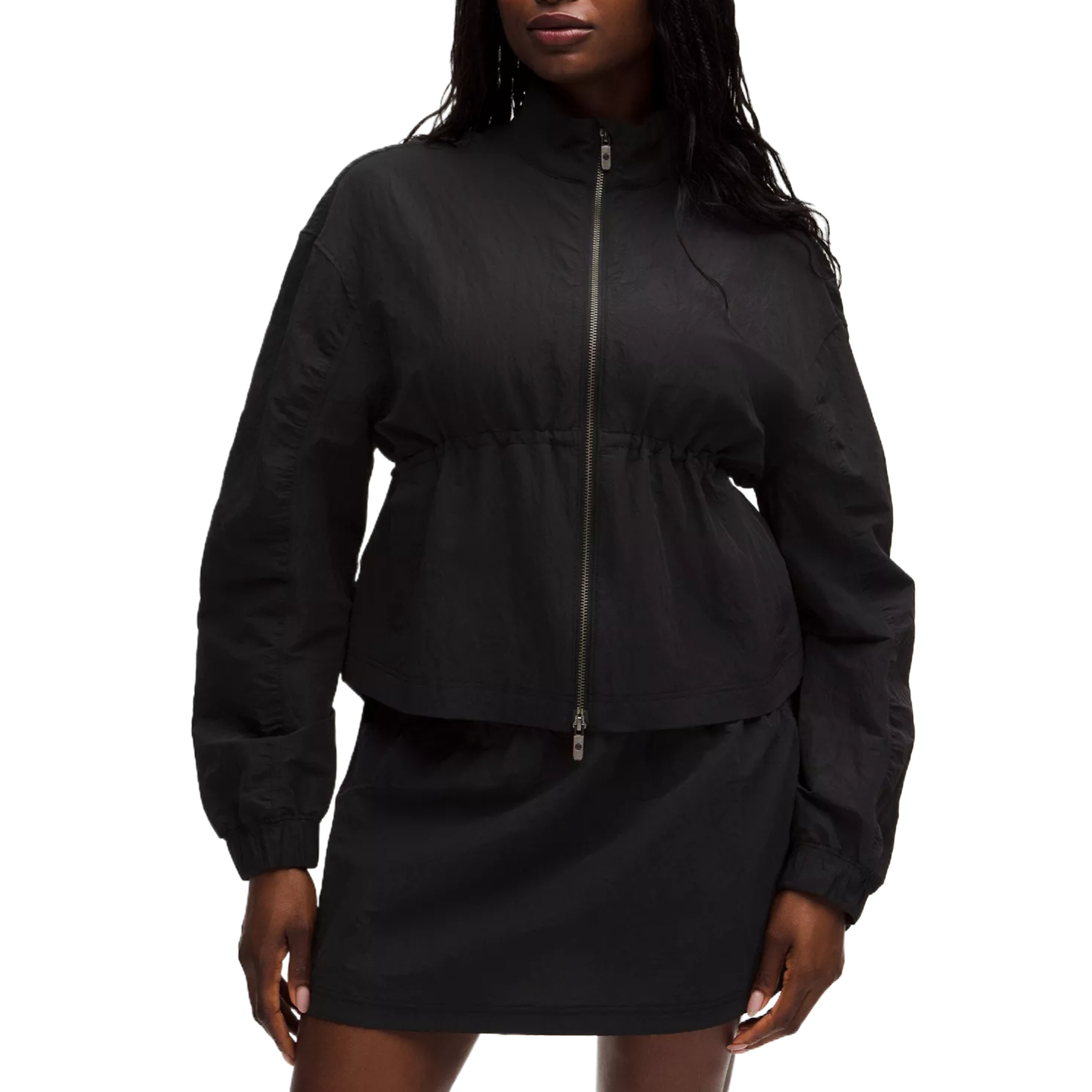 Order (W) Chaqueta Impermeable Lululemon Texturizada de Ajuste Relajado. LW3KCES