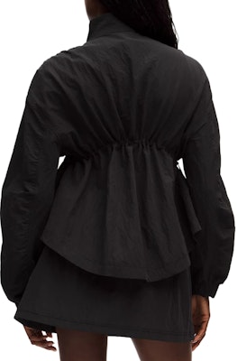 (Women) Lululemon Crinkle Textured Waterproof Relaxed Fit Jacket. LW3KCES Lookbook (Women) Lululemon Crinkle Textured Waterproof Relaxed Fit Jacket. LW3KCES