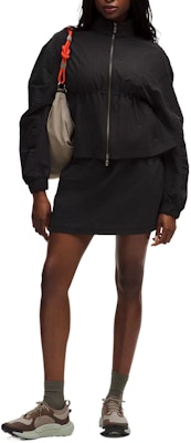 (Women) Lululemon Crinkle Textured Waterproof Relaxed Fit Jacket. LW3KCES Shop (Women) Lululemon Crinkle Textured Waterproof Relaxed Fit Jacket. LW3KCES