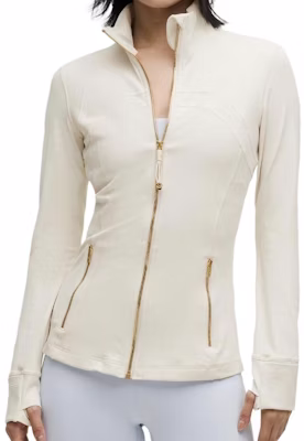 (Women) Lululemon Define Solid Color Zip-Up Long Sleeve Yoga Jacket. LW4CFOS 10