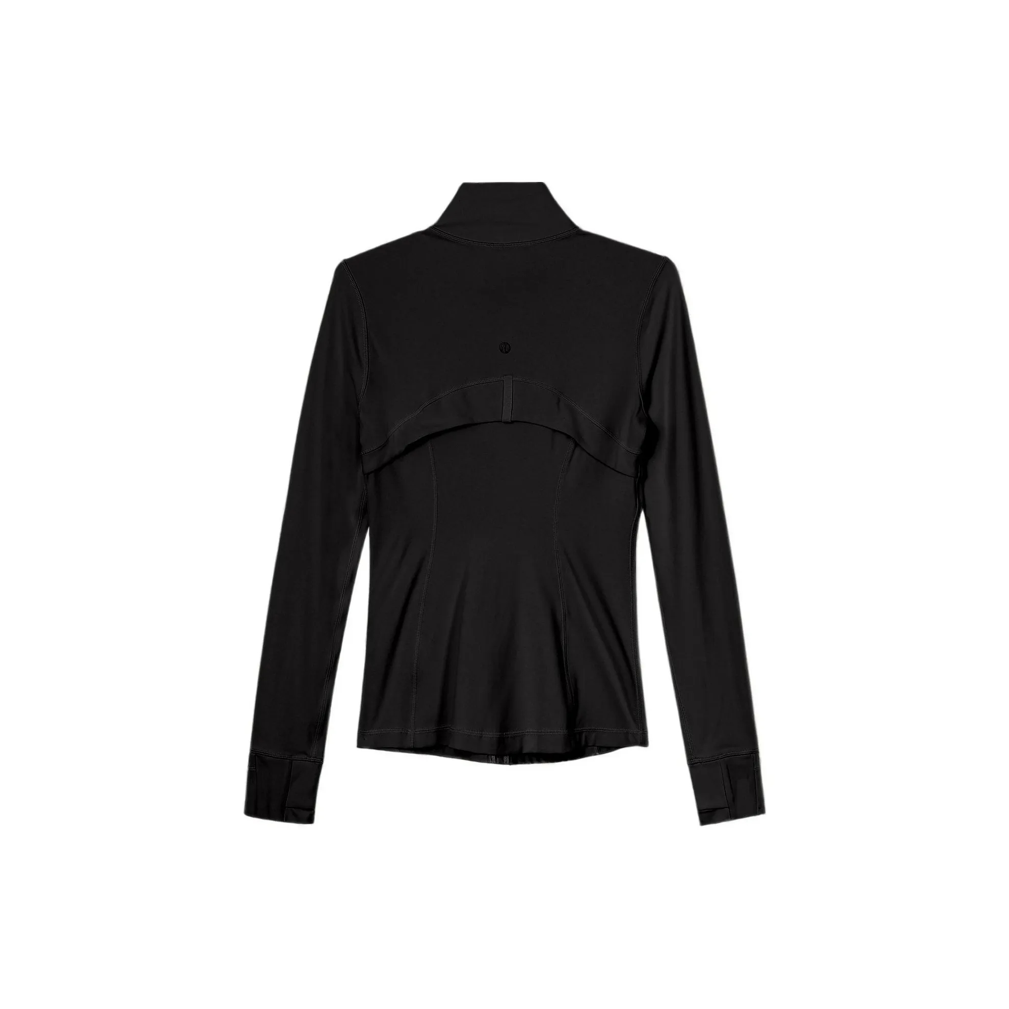 Shop (W) Lululemon 纯色拉链长袖瑜伽外套. LW4CFOS