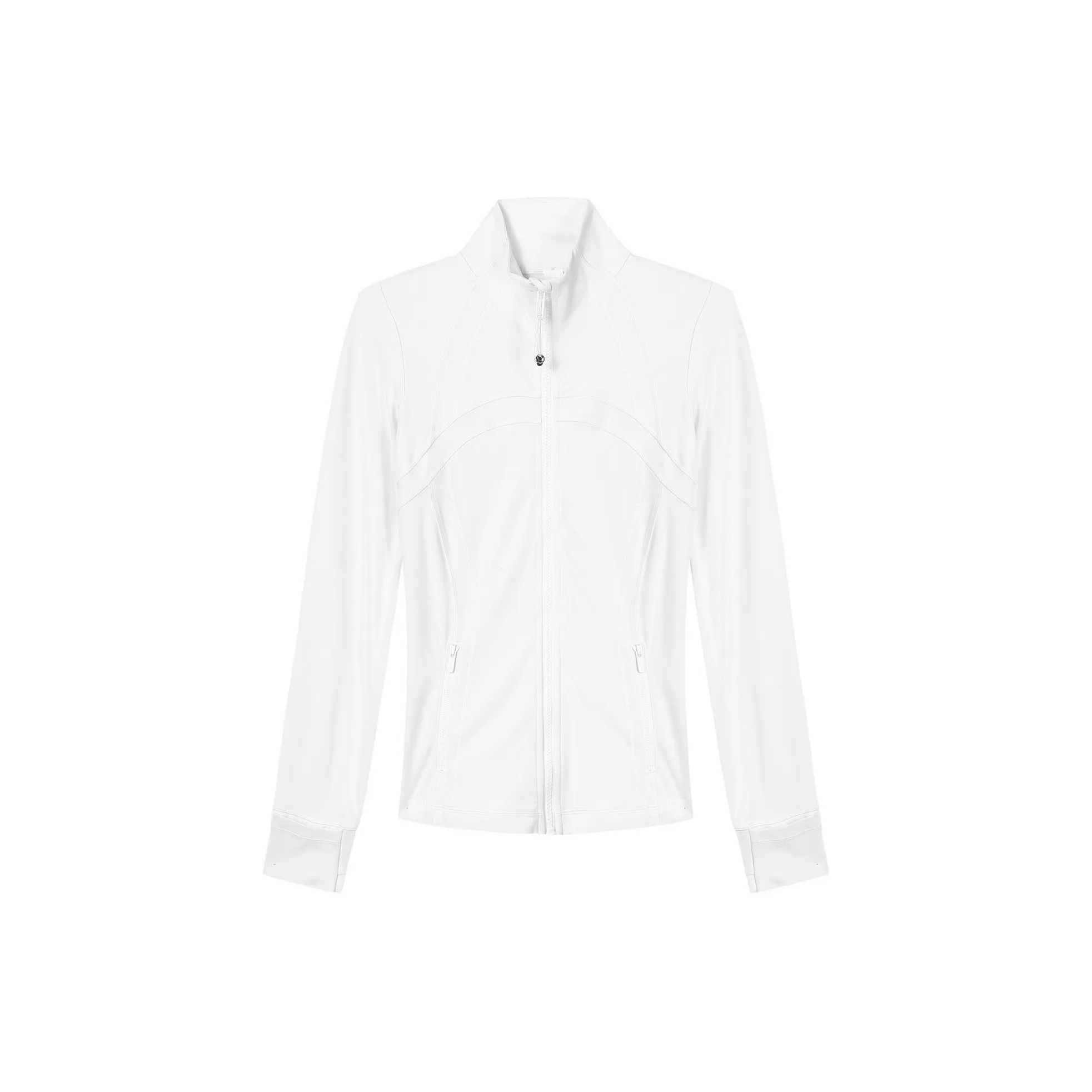 Details for (W) Lululemon 纯色拉链长袖瑜伽外套. LW4CFOS