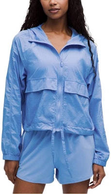 (Women) Lululemon Glyde Jacket - Windproof Waterproof Loose Fit Hooded Jacket. LW4CJRS 6