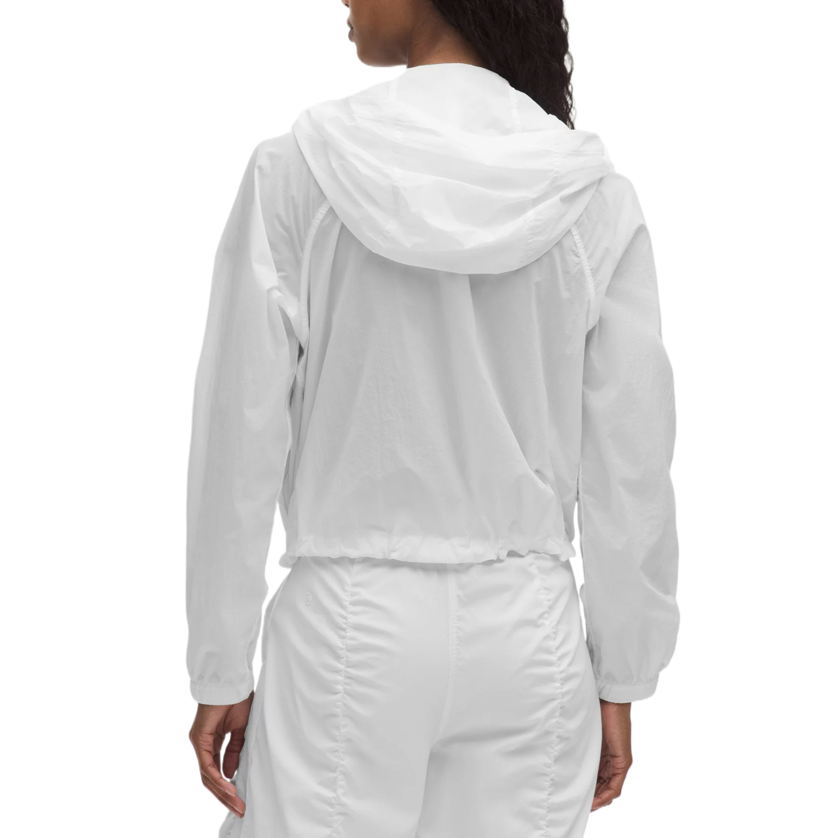 Cheap (W) Chaqueta Lululemon Glyde - Impermeable, Cortavientos, Suelta con Capucha. LW4CJRS