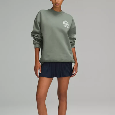 (W) Lululemon Heavyweight Casual Pullover Crewneck Sweatshirt. LW3HRYS 3