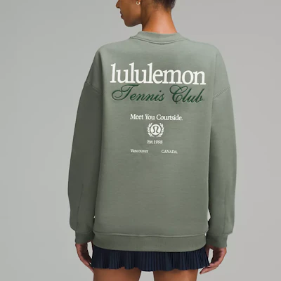 (W) Lululemon Heavyweight Casual Pullover Crewneck Sweatshirt. LW3HRYS 4