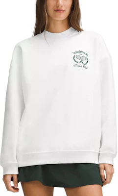 (W) Lululemon Heavyweight Casual Pullover Crewneck Sweatshirt. LW3HRYS 5