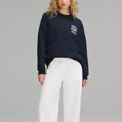 (W) Lululemon Heavyweight Casual Pullover Crewneck Sweatshirt. LW3HRYS Shop (W) Lululemon Heavyweight Casual Pullover Crewneck Sweatshirt. LW3HRYS