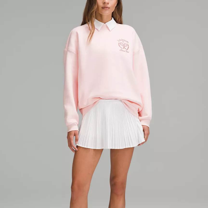 Sizing (W) Lululemon Heavyweight Krew Leher Bulat Kasual Sweatshirt. LW3HRYS