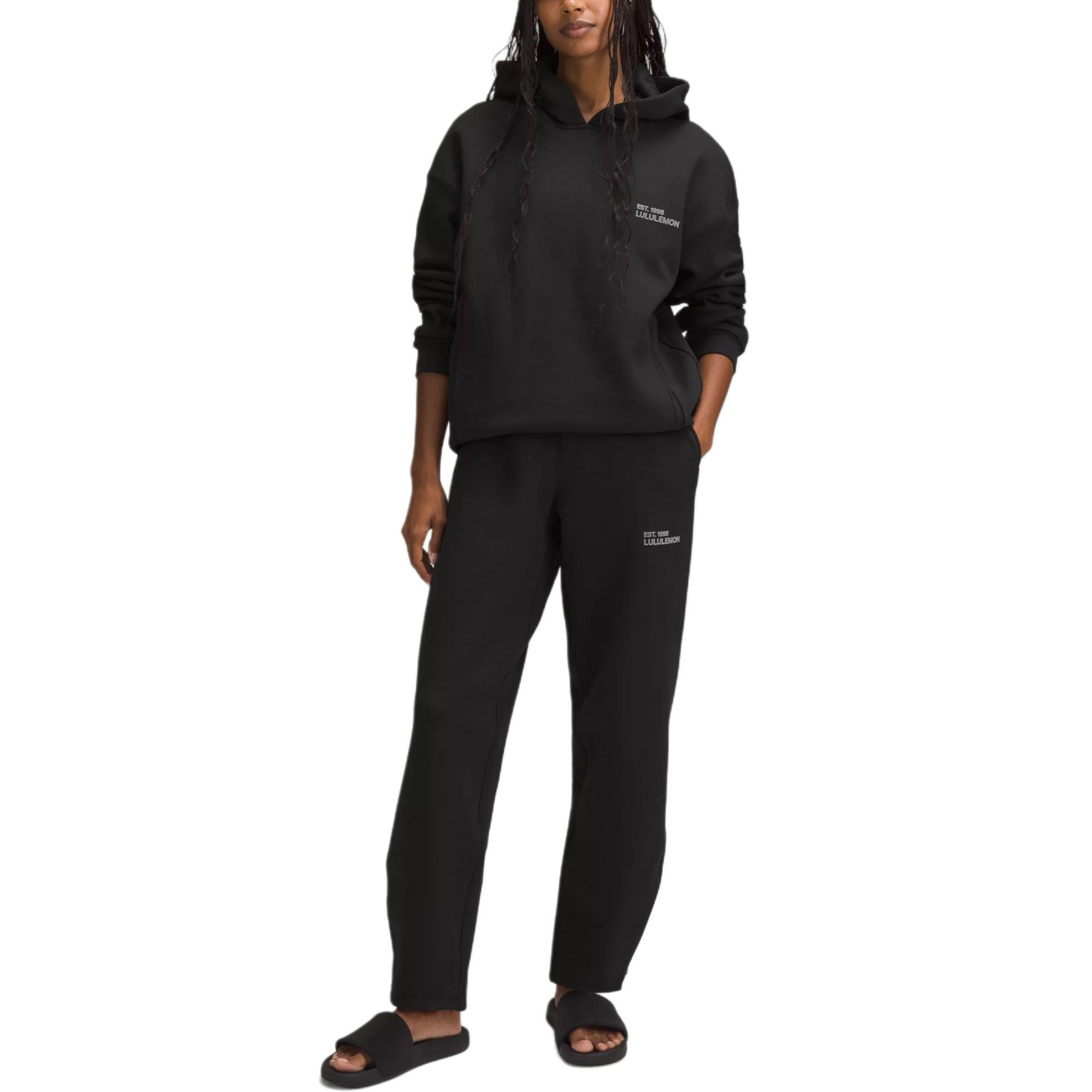 Cheap (W) Lululemon厚重针织中腰休闲运动裤-柔软舒适休闲款 LW5GD5S