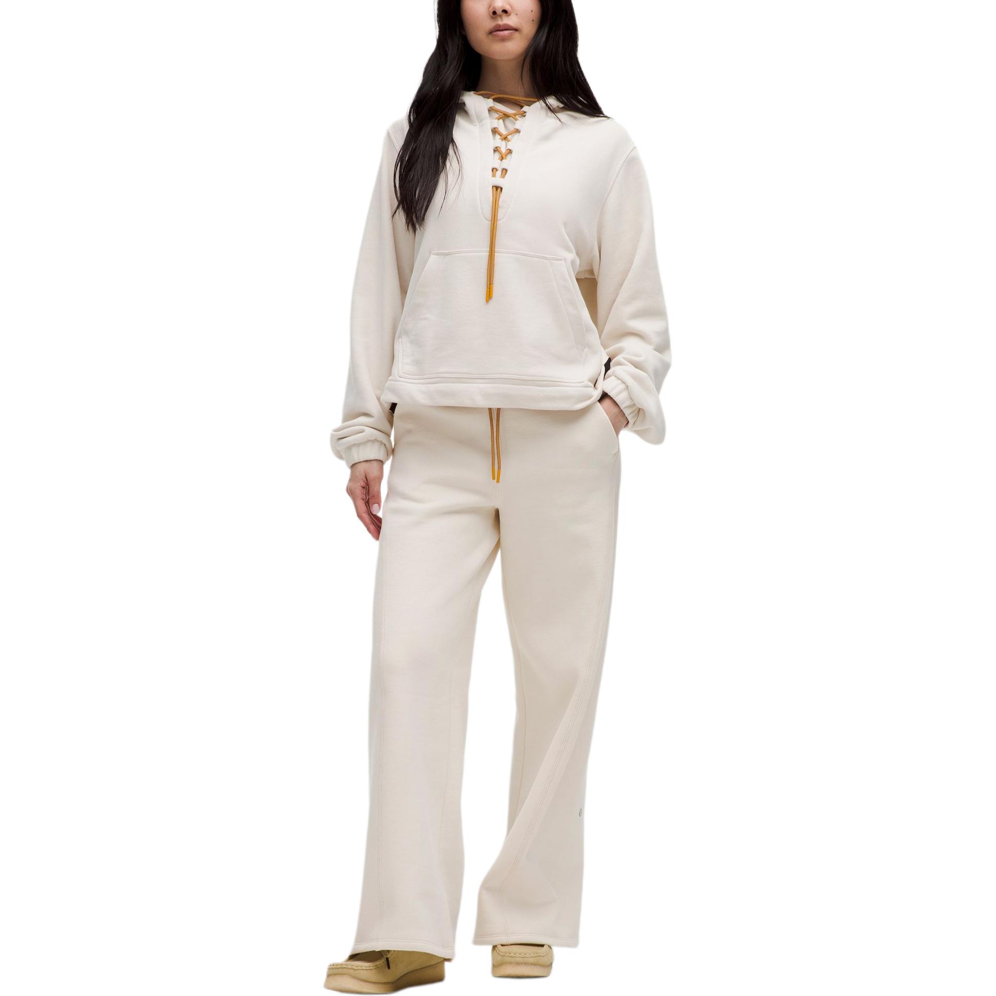 Lookbook (W) Lululemon 高腰抓绒阔腿新年款长裤 LW5GQZA