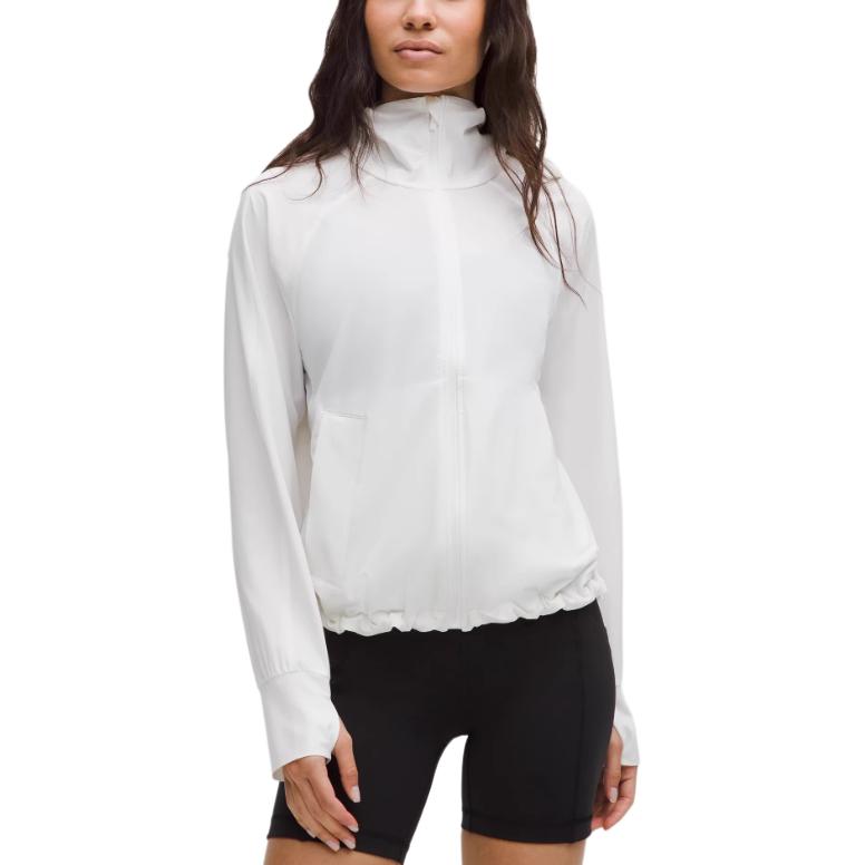 (Women) Lululemon  Lightweight UVP Hooded Zip-Up Jacket LW4CLZS