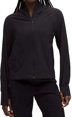 (Women) Lululemon Lightweight UVP Hooded Zip-Up Jacket LW4CLZS Cheap (Women) Lululemon Lightweight UVP Hooded Zip-Up Jacket LW4CLZS