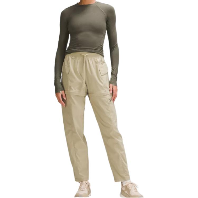 Shop (W) Lululemon 長袖圓領緊身純色基礎層T恤 LW3HX1S