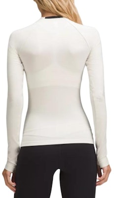 (W) Lululemon 長袖圓領緊身純色基礎層T恤 LW3HX1S 1