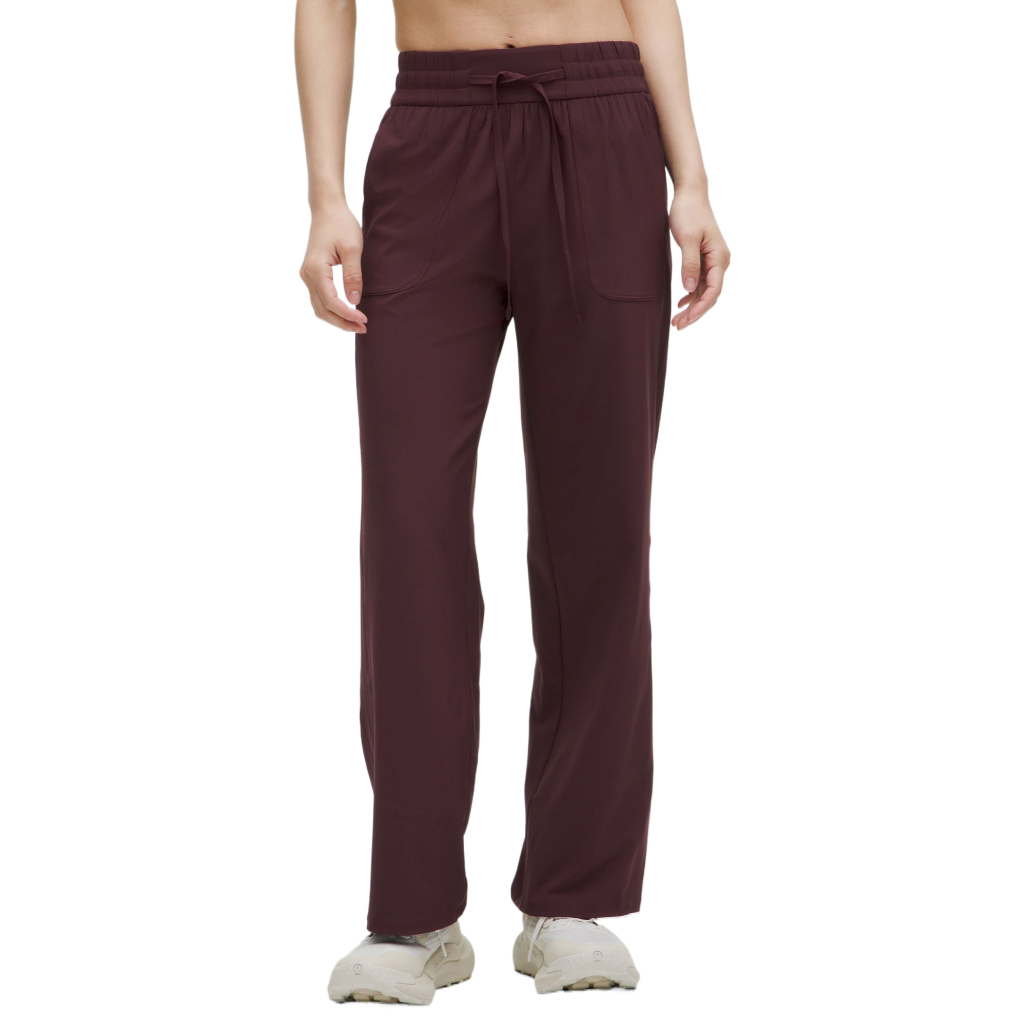 (Women) Lululemon  Mid-Rise Casual Pull-On Pants 28" - Basic, Comfy & Stylish. LW5IB9A