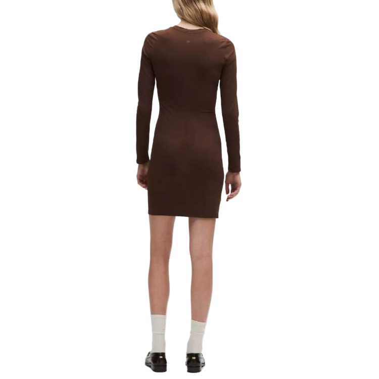 Sizing (W) Lululemon Nulu™ Gaun Henley Lengan Panjang - Slim Fit & Stylish LW1FMCS