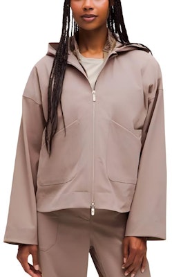 (Women) Lululemon Pleated FW24 2-in-1 Fleece-Lined Hooded Zip Jacket. LW3INXS Order (Women) Lululemon Pleated FW24 2-in-1 Fleece-Lined Hooded Zip Jacket. LW3INXS