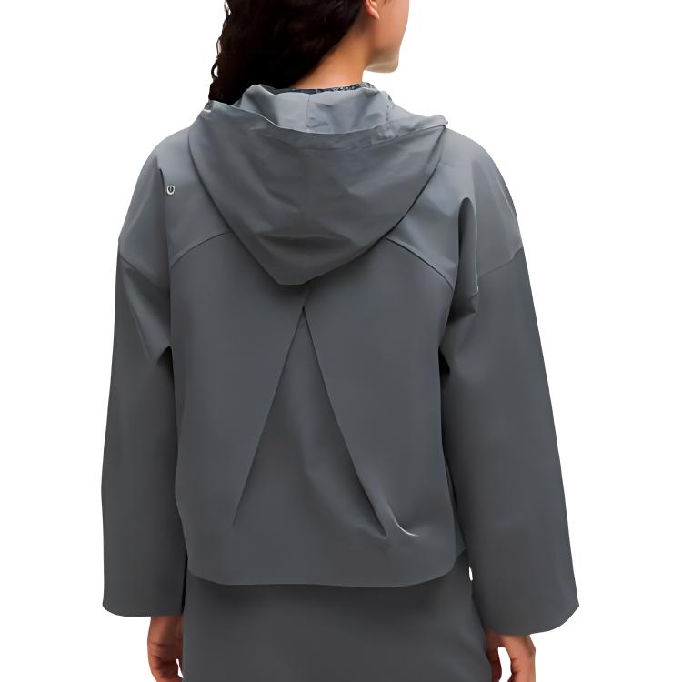 Sizing (W) Lululemon 折褶款FW24双面绒内衬连帽拉链夹克. LW3INXS