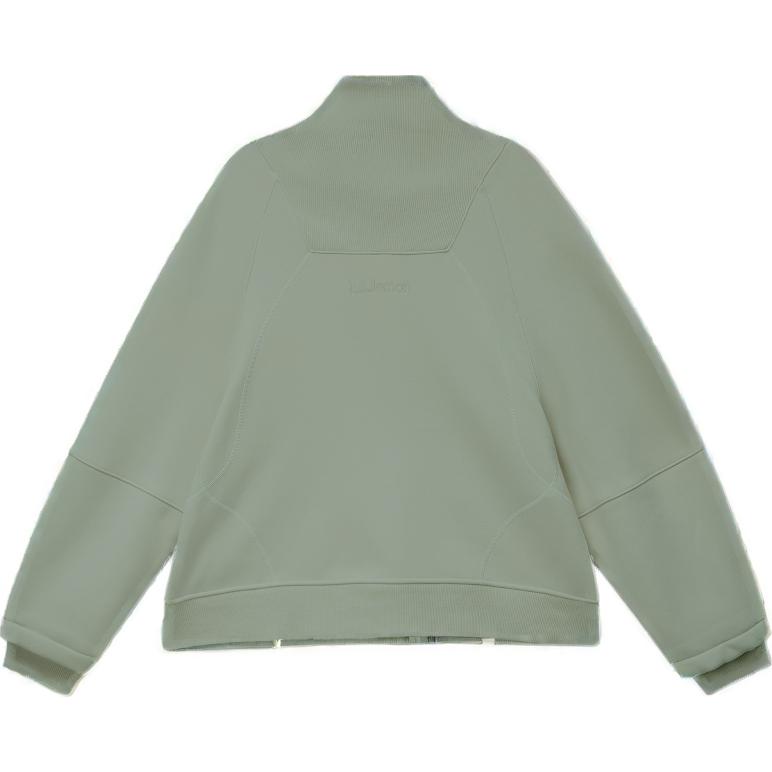 Purchase (W) Lululemon 柔軟羊毛半拉鍊套頭衫玫瑰紅色運動長袖衫。 LW3HOJS