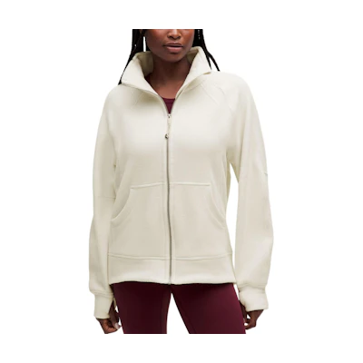 (Women) Lululemon Scuba Hoodie Relaxed Fit Zip-Up Jacket Casual Athleisure. LW3IVPS
