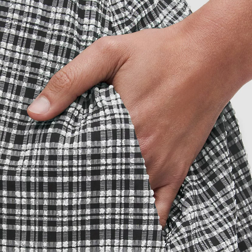 Purchase (W) ルルレモン シアサッカー Nulu™ 吸湿速乾 チェック柄 キャミソールドレス LW1FCDS