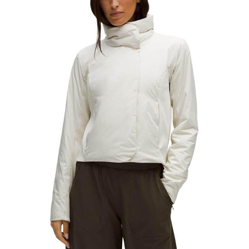 (Women) Lululemon  Sleek City Windproof Warm Short Jacket LW4CKZS