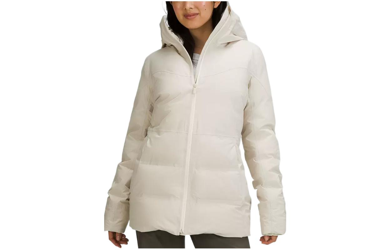 (Women) Lululemon  Sleet Street Glyde™ Fabric Solid Zip-Up Sports Jacket LW4BU7S