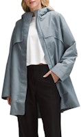 (Women) Lululemon Solid Color Mid-Length Loose Hooded Windbreaker LW4CE6S (Women) Lululemon Solid Color Mid-Length Loose Hooded Windbreaker LW4CE6S