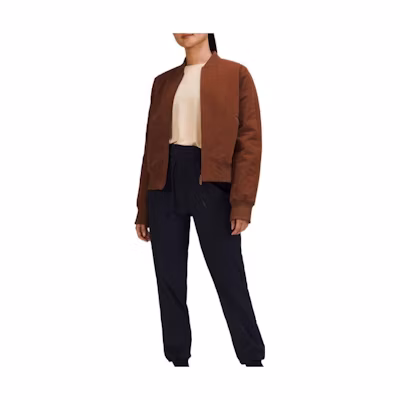 (Women) Lululemon SS22 Non-Stop Solid Color Zip-Up Pilot Jacket LW4BSQS