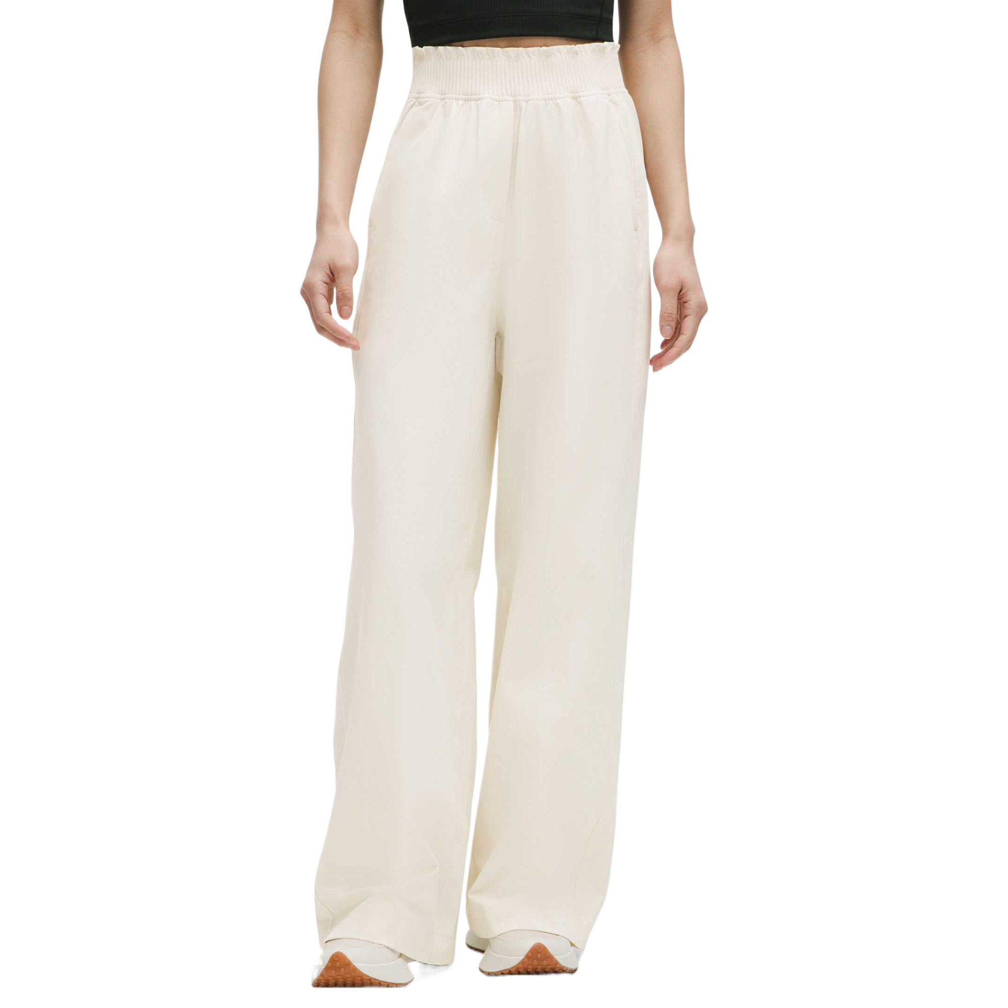 (Women) Lululemon  Stretch Woven Lightweight Wide-Leg Casual Pants LW5HTOA