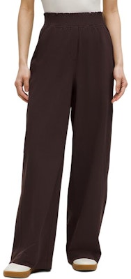 (Women) Lululemon Stretch Woven Lightweight Wide-Leg Casual Pants LW5HTOA 1