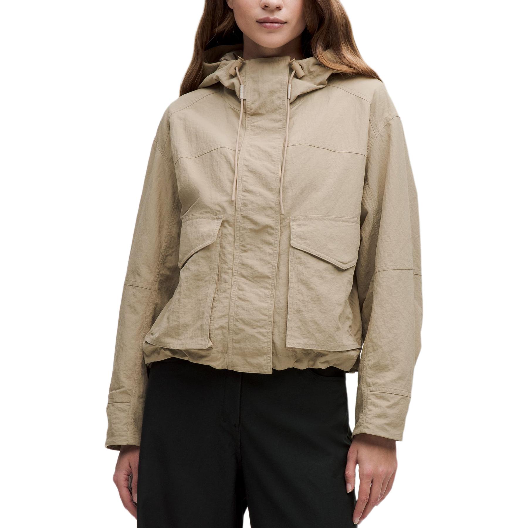 Lookbook (W) Lululemon Jaket Berhud Warna Solid Serbaguna LW4CI0S