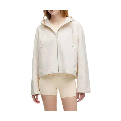 (Women) Lululemon Waterproof Windproof Short Hooded Jacket LW4CJ4S