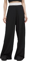 (Women) Lululemon Wide-Leg Pants with Waist Logo Casual Trousers LW5IDAA (Women) Lululemon Wide-Leg Pants with Waist Logo Casual Trousers LW5IDAA